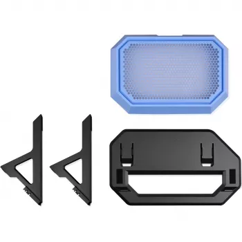Chassis-Stand-Kit voor The Tower 600 Hydrangea Blauw (zwart/blauw, voor horizontale opstelling)