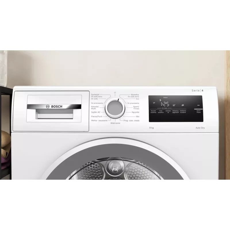 Bosch WTH86277PL warmtepomp-wasmachine 8 kg wit