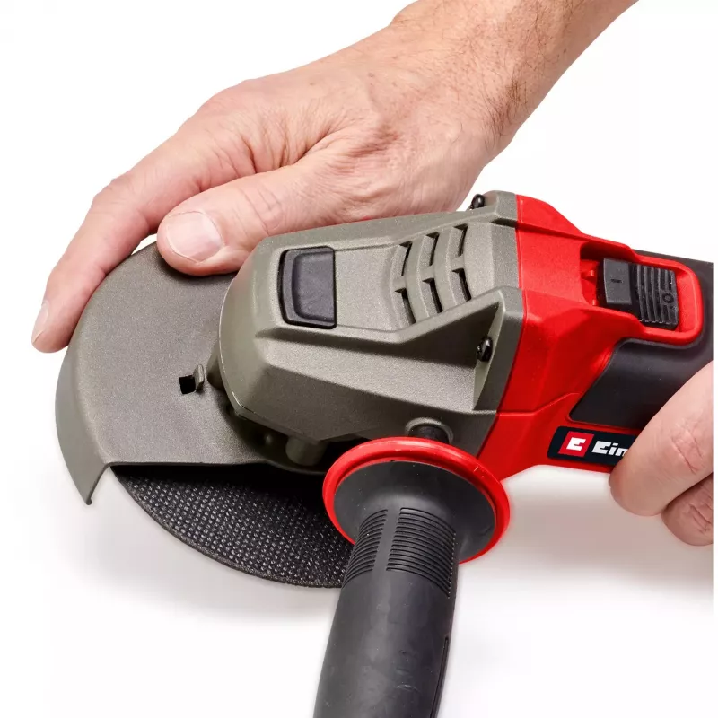 Haakse slijper TE-AG 125/1010 (rood/zwart, 1.010 watt)