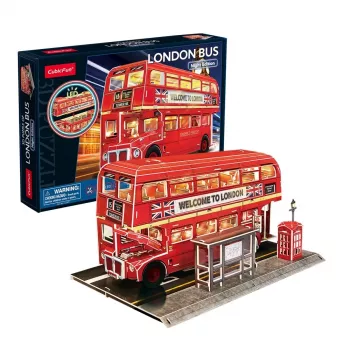 Puzzel 3D London Bus L538H Cubic Fun Dante