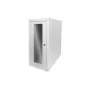 Digitus Computerbehuizing met glazen deur, rolbaar, afsluitbaar, met ventilatiesleuven
