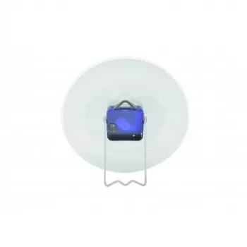 NeXtime klok 5172 Little Disco, Ø20 cm, wand, zilver