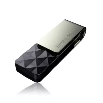 Silicon Power Blaze B30 USB-stick 64 GB USB Type-A 3.0 (3.1 Gen 1) zwart