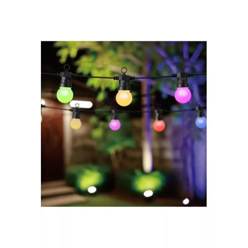 WOOX R5195 Smart decoratieve lichtslang 9m RGB+CCT, Google Assistant & Amazon Alexa, IP65