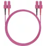 Glasvezel-patchkabel helos 50/125µm OM4 SC-SC duplex 0,5 m
