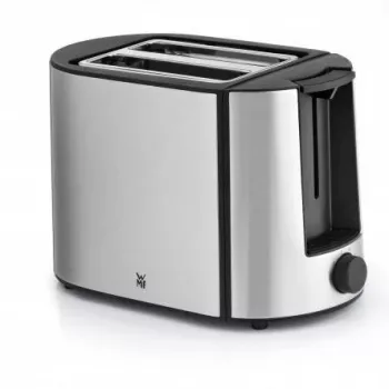 Broodrooster WMF Bueno Pro 6 — 2-snijds, 870 W, zilver/zwart