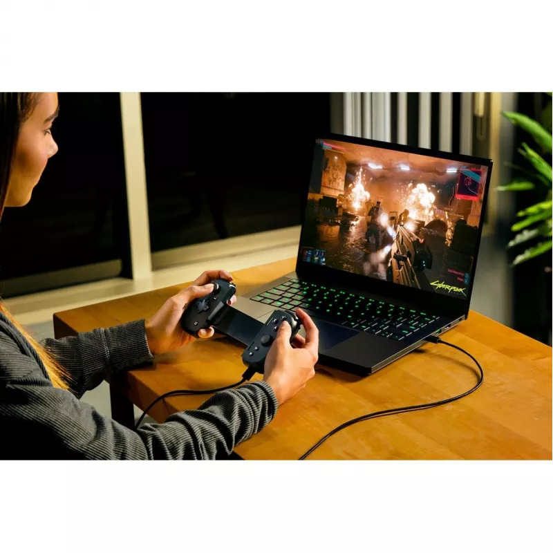 Gamepad Razer KISHI V2 zwart USB Android pc iOS