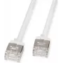 ROLINE U/FTP-patchkabel Cat.6A ultrakorte RJ45 wit 2 m - netwerk - FTP (21.15.4572)