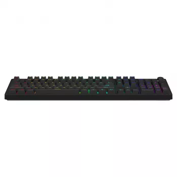 Mechanisch gaming-toetsenbord SAVIO STYX Outemu Blue Hot-Swap RGB USB QWERTY US International zwart 104 toetsen full-size