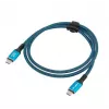 USB-C-naar-USB-C-kabel LANBERG CA-CMCM-45CU-0020-BK, 240 W PD, 8K@60Hz, 2,0 m
