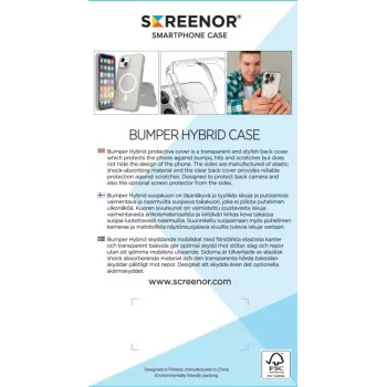 Screenor Bumper iPhone 17 Air MagSafe transparant