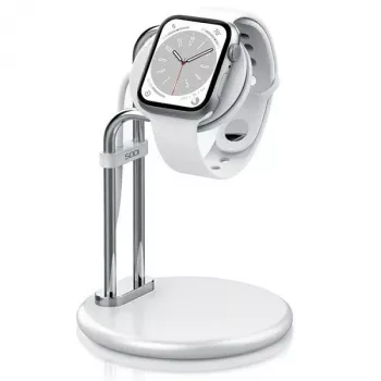 Oplaadstandaard voor Apple Watch SAW-300 inductief zilver