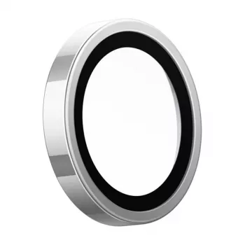 Torras Lensguard camera-glas voor iPhone 16 Pro (grijs)