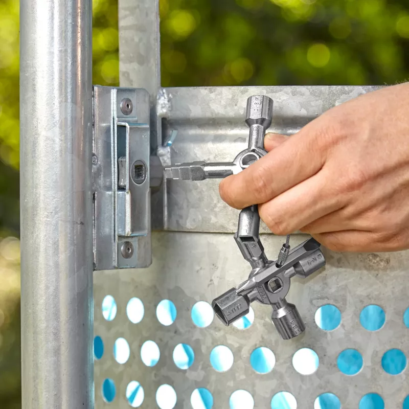 Knipex 00 11 01 universele sleutel voor schakelkasten
