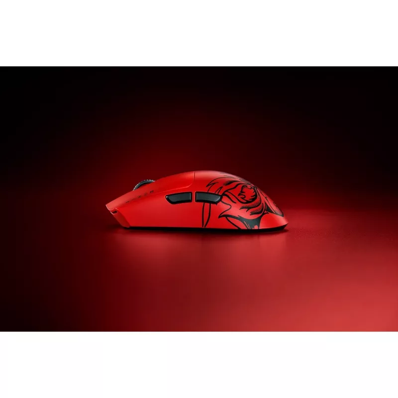 Razer Viper V3 Pro Faker Edition muis gaming rechtshandig draadloos + USB Type-C optisch 35000 DPI
