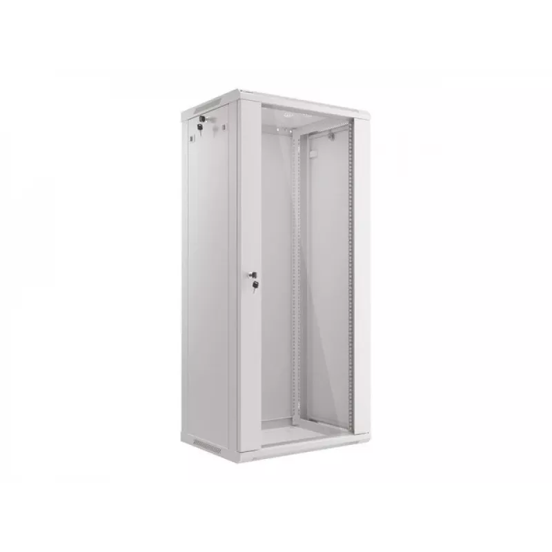 Lanberg WF01-6427-10S rackkast 27U wandmontage rack wit