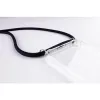 Lookabe telefoonhoesje met ketting voor iPhone X/XS, goud/zwart