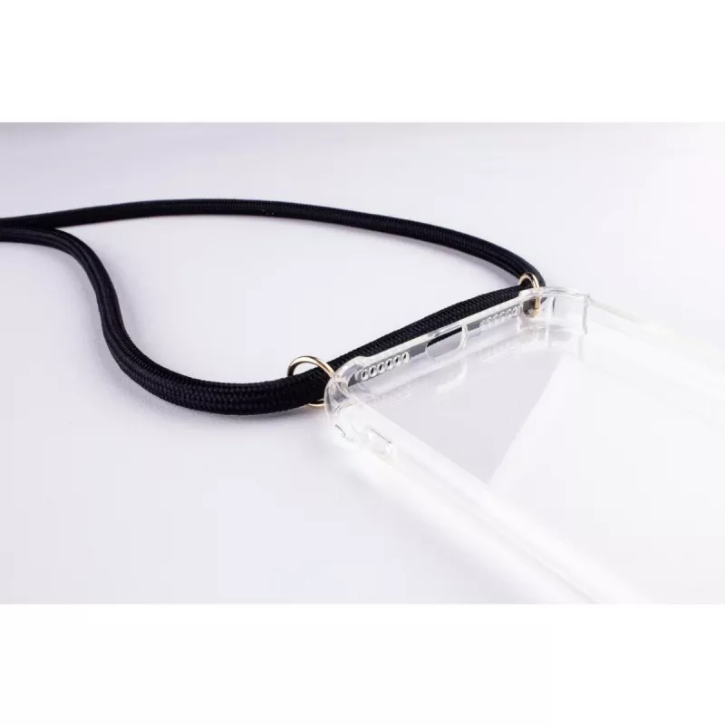Lookabe telefoonhoesje met ketting voor iPhone X/XS, goud/zwart