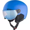Helm ALPINA ZUPO VISOR QLite — kinderskihelm, hardschaal, 54–58 cm, geïntegreerd vizier, Run System Ergo Snow