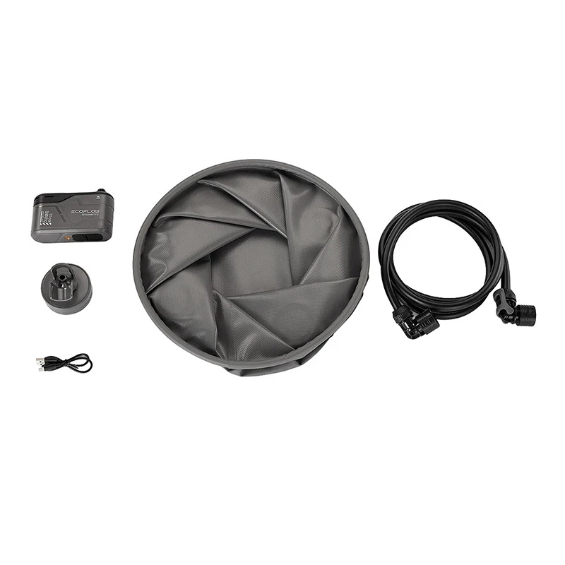 Doucheset EcoFlow EFA-SHOWERKIT draagbaar design met waterdebietregelaar