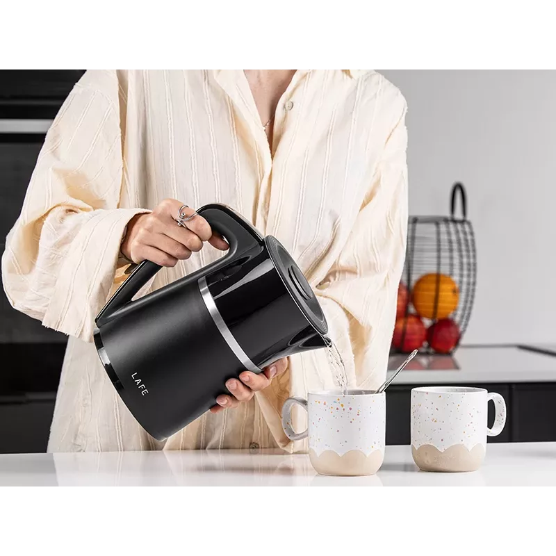 Waterkoker LAFE 1,7L 2200W zwart