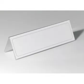 Niet-metalen naamplaatje Durable 8053-19 transparant