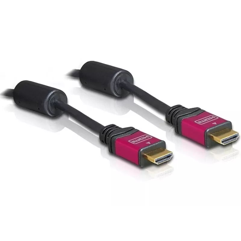 Delock 84334 HDMI-kabel, HDMI A male naar HDMI A male, 4K 30 Hz, 3 m