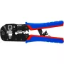 Knipex 97 51 13 kabelkrimptang zwart, blauw, rood