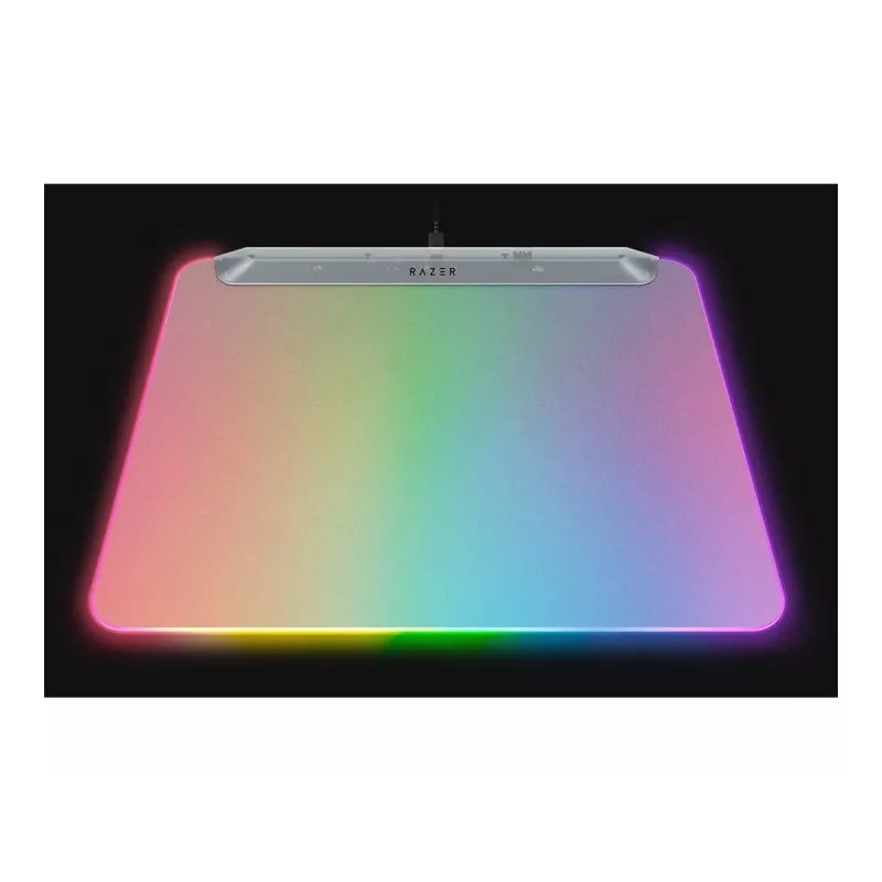Gaming-muispad Razer Firefly V2 Pro White – RGB-achtergrondverlichting, USB-gevoed, antislipbasis