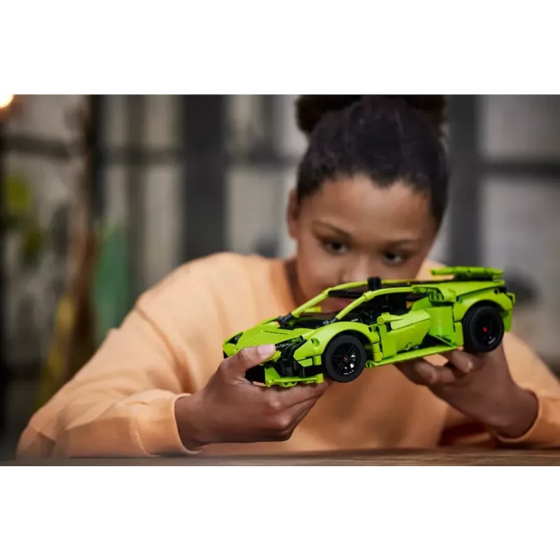 LEGO Technic constructiemodel-bouwpakket Lamborghini Huracán Tecnica schaal 1:10, 806 onderdelen, leeftijd 9+