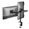 Monitorwandbeugel SBOX LCD-352/2-2 voor 13–32 inch schermen, dubbele arm, 2×8 kg draagvermogen, VESA 100×100