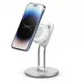 Telefoonstandaard SODI SIM-300 zilver MagSafe – deskthouder voor MagSafe-compatibele iPhone