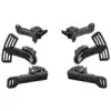 Asetek SimSports carbonwip-kit - zwart