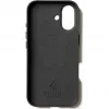 Mujjo Full Leather Case MagSafe hoes voor iPhone 17 zwart