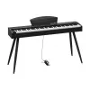 Digitale piano Kruger & Matz KMDP-45P-BK — matzwart oppervlak, gewogen toetsen