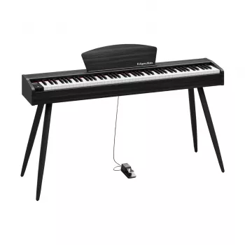 Digitale piano Kruger & Matz KMDP-45P-BK — matzwart oppervlak, gewogen toetsen
