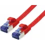 VALUE-patchkabel Cat.6A (klasse EA) FTP, extra plat, rood, 1 m (21.99.2121)