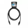 USB-kabel IBOX IKU2D 1,8 m – USB A naar USB B, USB 2.0, zwart