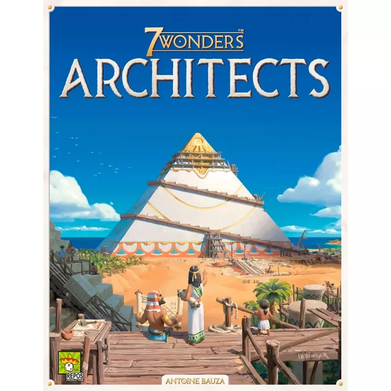7 Wonders - Architects, bordspel
