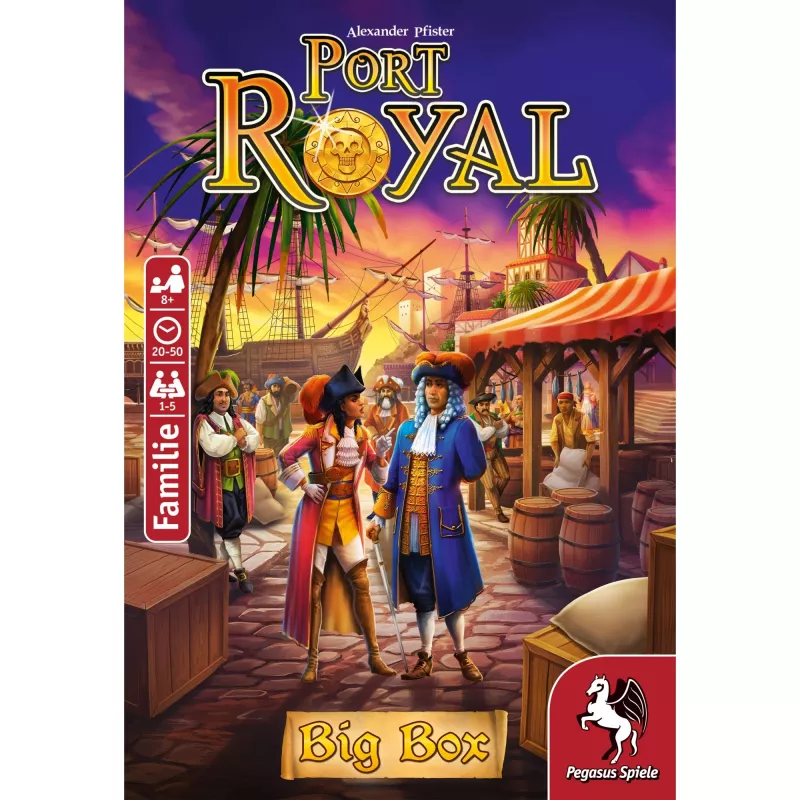 Pegasus Spiele Port Royal Big Box bordspel