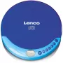 Draagbare cd-speler Lenco CD-011 blauw