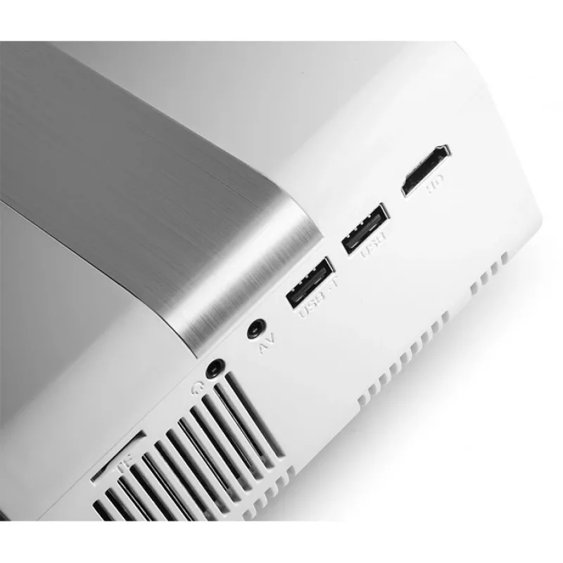 Technaxx TX-127 mini LED-projector, LCD, HD 720p (1280x720), wit/grijs