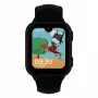 Smartwatch Garett Kids Vibe Ai 4G zwart — kindersmartwatch met 4G, GPS-tracking, waterdicht
