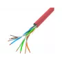 Netwerkkabel LANBERG LCU5-10CC-0305-R U/UTP Cat5e 305 m rood CCA PVC