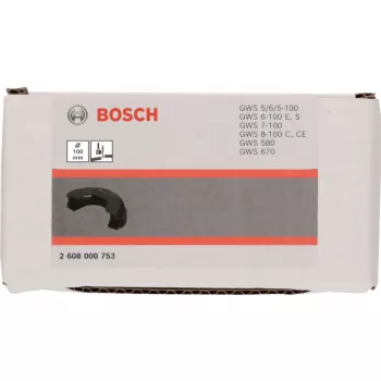 Beschermkap 2608000753, 100mm zwart, voor kleine haakse slijpers, voor snijden en doorslijpen