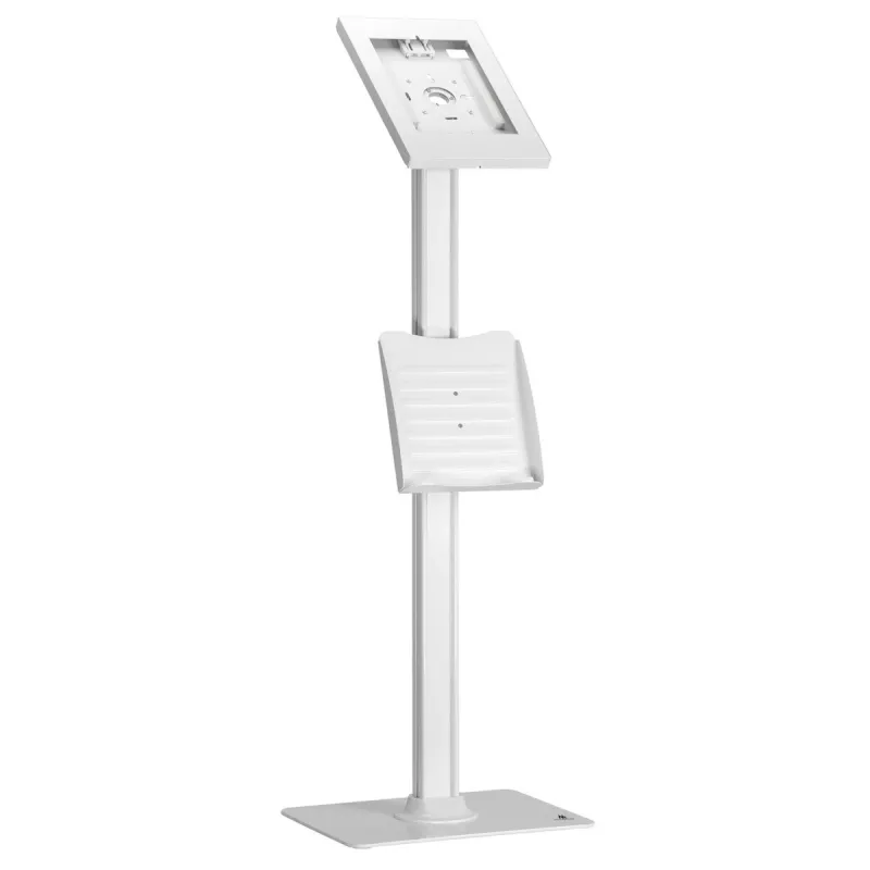 Tablet-vloerstandaard MACLEAN MC-476W in hoogte verstelbaar, universeel compatibel voor tablets