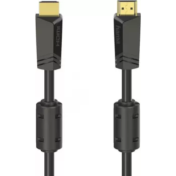 Hama 00205010 HDMI-kabel 15 m HDMI type A (standaard) zwart