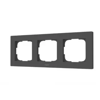Smart Switch Frame H2 3-gang grijs FE-X02D-G Aqara