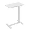 Maclean mobiele bureau-/laptopstandaard, wit, hoogteverstelling 76-109 cm, max. 30 kg, MC-120 W