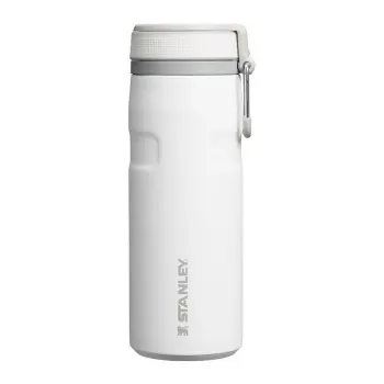 Thermobeker STANLEY Iceflow dagelijks gebruik 470 ml, RVS, flip-sluiting, wit